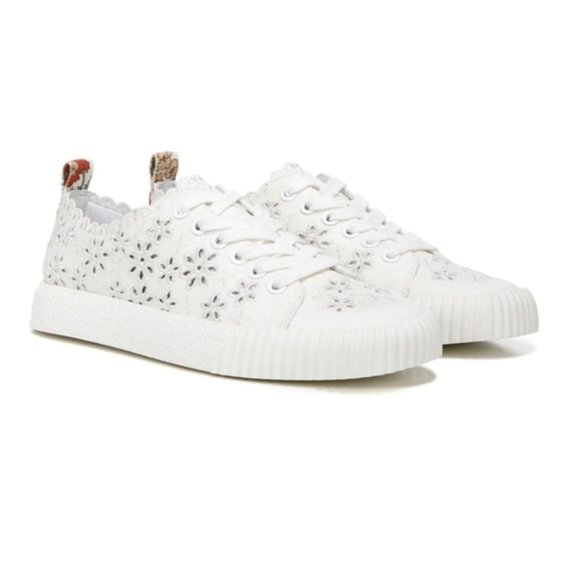 VERONICA BEARD Paulita Embroidered Sneakers Sz 8.5